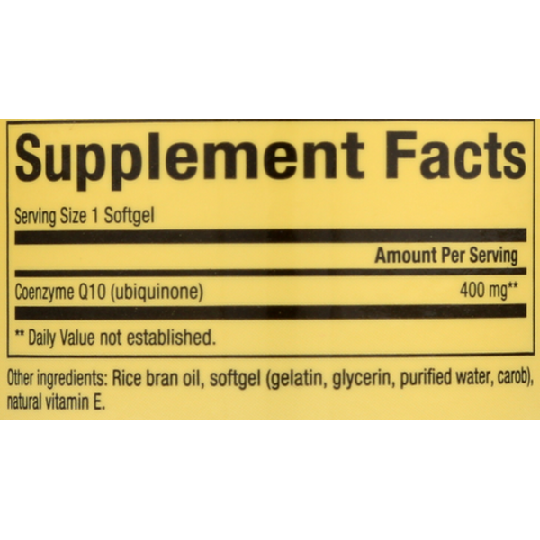 Natural Factors Coenzyme Q10 60 Soft-gels 2Pack! 120 Soft-gels Total