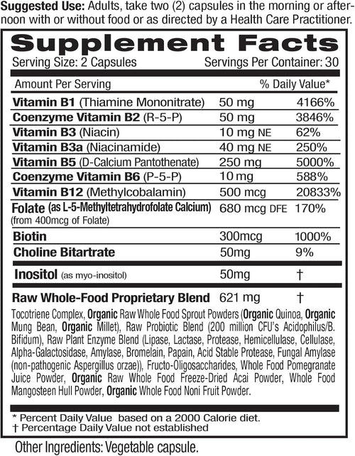 Emerald  B-Healthy 60 Vegetable Capsules 2Pack! 120 Capsules Total