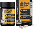 ONNIT Alpha Brain Nootropic Brain Supplement, 30 Count – Focus, Memory, and Mental Clarity Capsules with L-Theanine and Vitamin B6