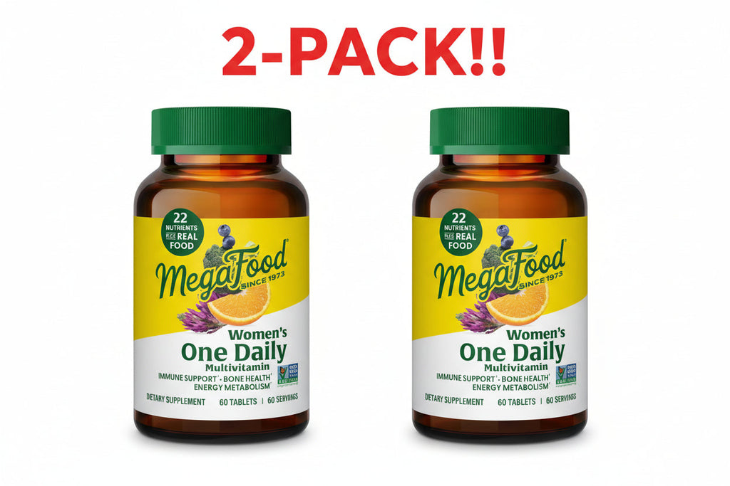 MegaFood Women's One Daily 60 Tablets 2Pack! 120 Tablets Total