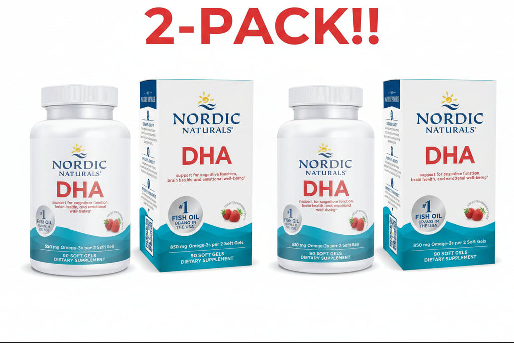 Nordic Naturals Ultimate Omega 2X Fish Oil (2-Pack) - 120 Soft Gels Total, 2150mg Omega-3s, High-Potency Wild-Caught EPA & DHA, Lemon Flavor