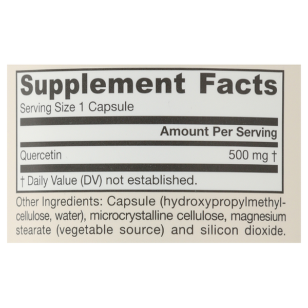 Jarrow Formulas Quercetin  100 Veggie Capsules 2Pack! 200 Veggie Capsules Total