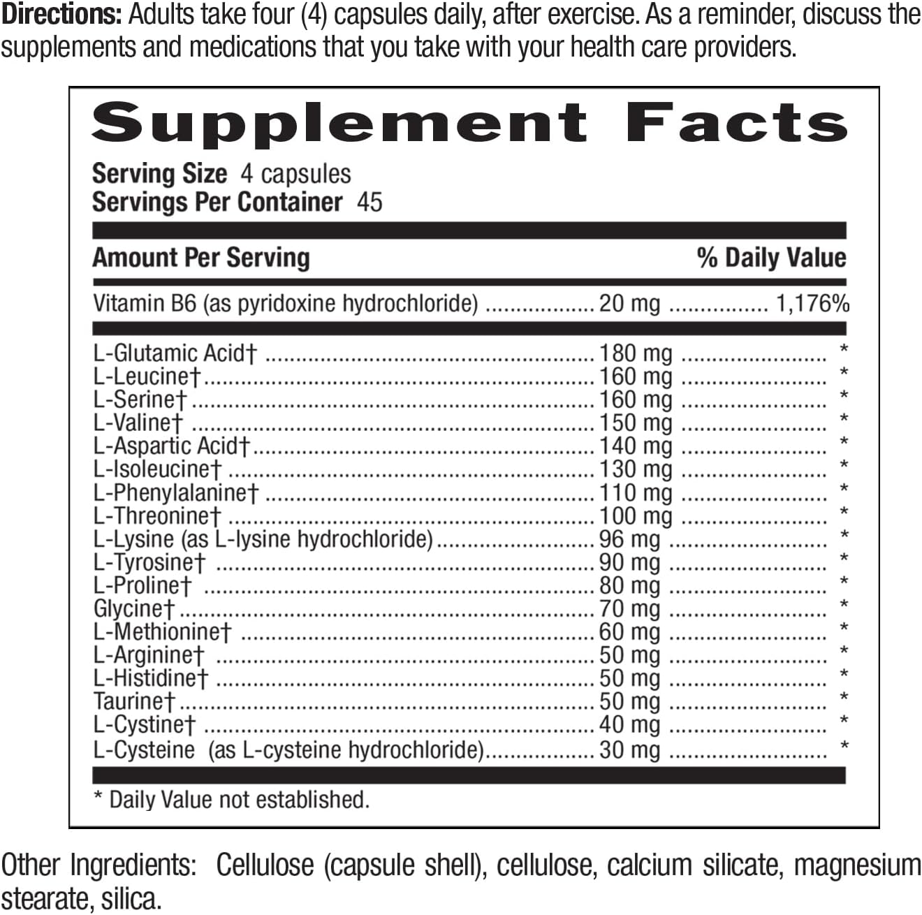 Country Life Maxi-Amino  Caps 90 Capsules