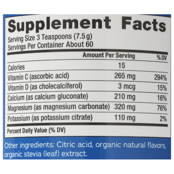 Natural Vitality Calm Plus Calcium  Raspberry Lemon Powder  16 oz 2Pack! 32 oz Total