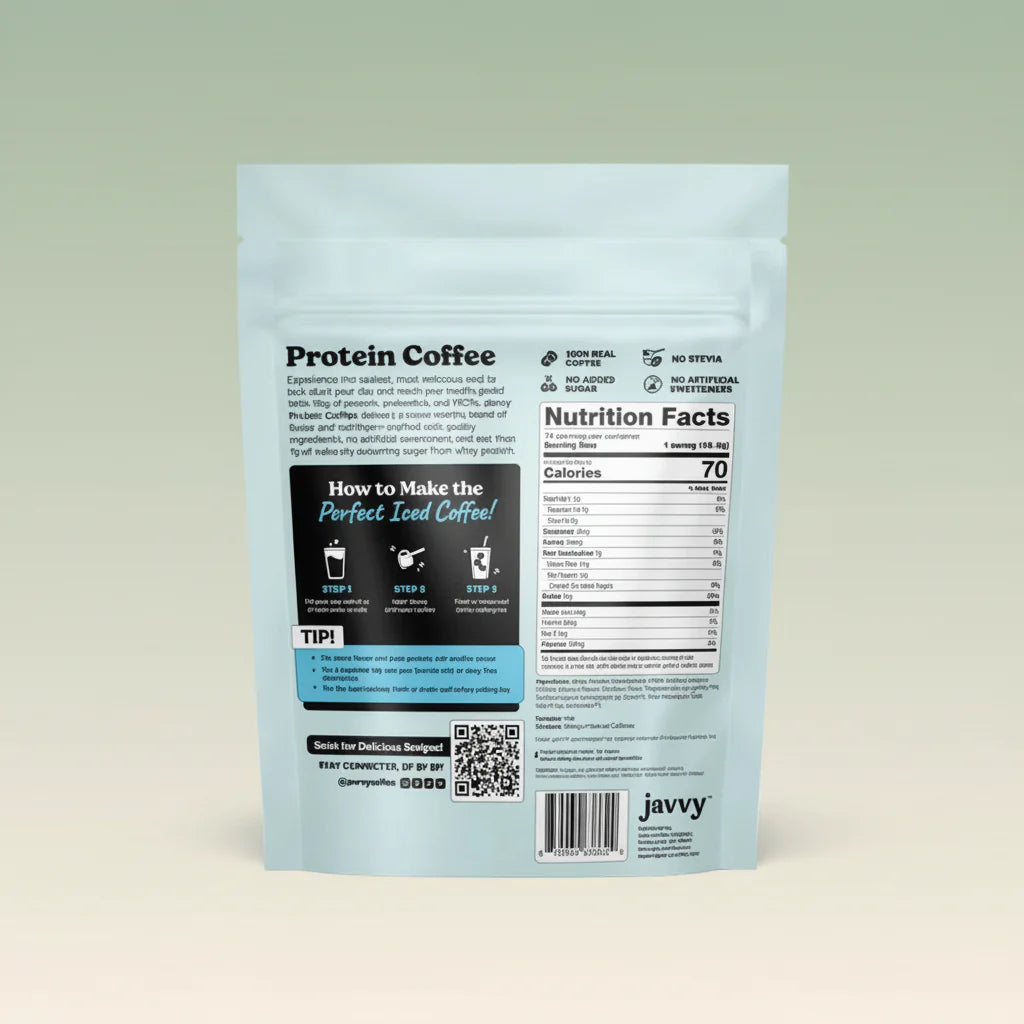 Javvy Protein Coffee French Vanilla 8.9 oz 252 g