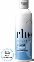 Rho Nutrition Liposomal Collagen Peptides - High-Absorption Liquid Supplement for Skin Elasticity, Joint Health & Healthy Aging - 5 fl oz