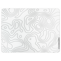 XVX SpacePad Glass Gaming Mouse Pad with Etched Surface Full Anti-Slip Rubber Base