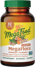 MegaFood MegaFlora Turmeric 60 Capsules