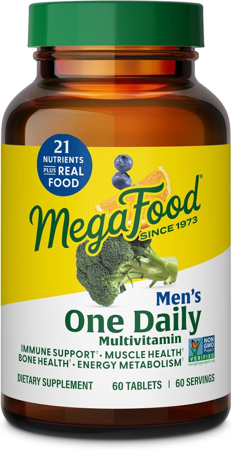 MegaFood Men’s One Daily Vegetarian  60 Tablets
