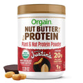 Orgain x JUSTIN’S Organic Plant & Nut Butter Protein Powder, Dark Chocolate Peanut Butter, 13.28 oz (377g) – Plus Available DISCOUNTS!!