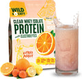 Wild Society Nutrition Citrus Punch Clear Whey Isolate Protein Powder (16 oz) | 20g Protein | Zero Sugar Post-Workout Drink