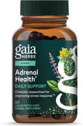 Gaia Herbs Adrenal Health 60 Vegan Liquid Phyto-Capsules