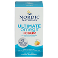 Nordic Naturals Ultimate Omega + CoQ10 – Lemon Flavor, 1280 mg Omega-3 + 100 mg CoQ10, 60 Soft Gels (30 Servings)