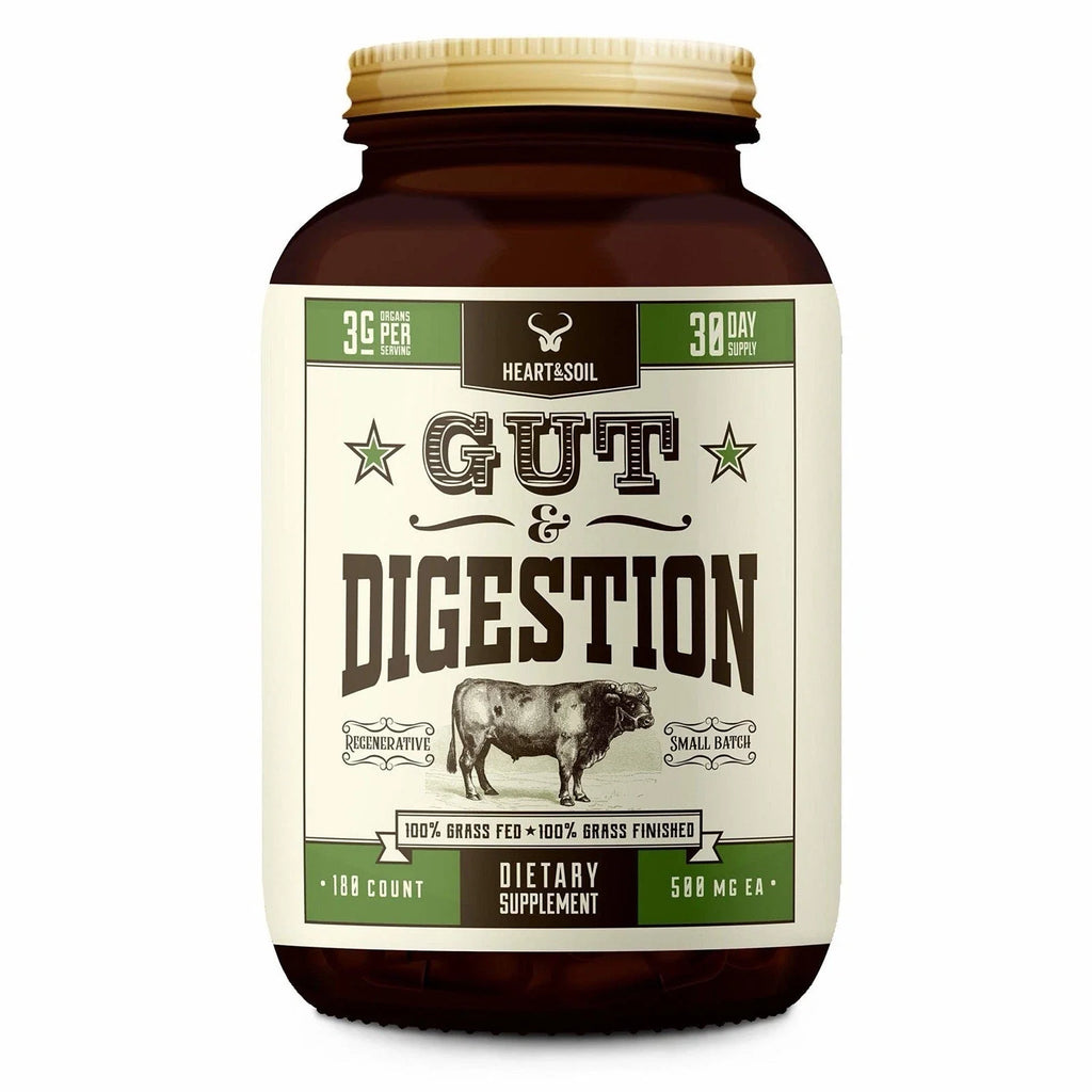 Heart & Soil Gut & Digestion 180 Capsules