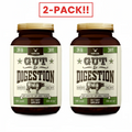 Heart & Soil Gut Digestion  180 Capsules 2Pack! 360 Capsules Total
