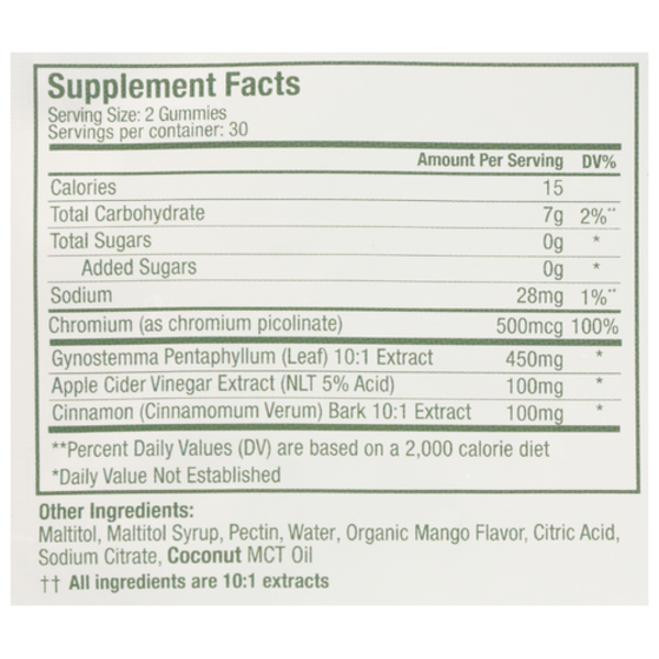 Plant People WonderBurn Metabolism & Cravings Control Gummies, Ripe Mango, 120 Count (Double Pack!)