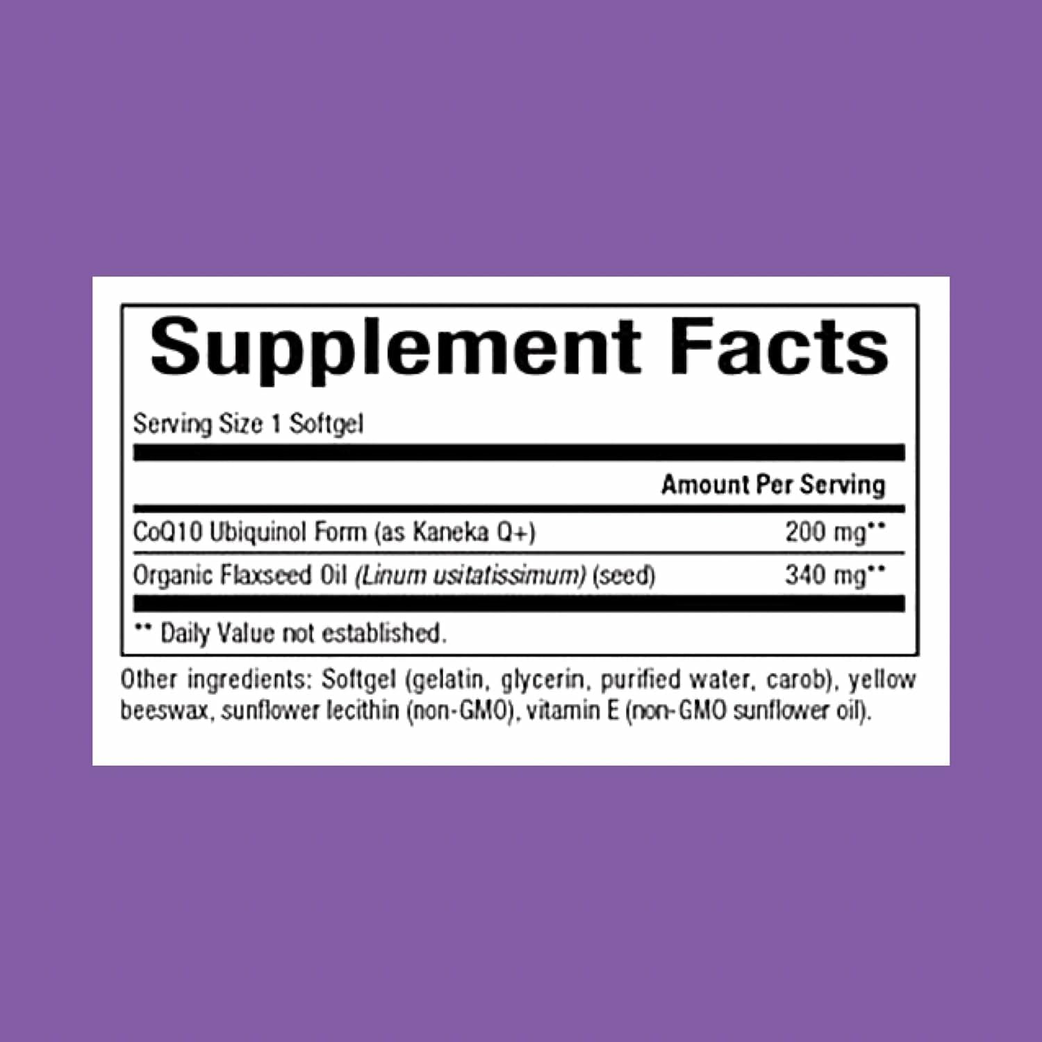 Natural Factors Ubiquinol 200 mg 30 Soft-gels
