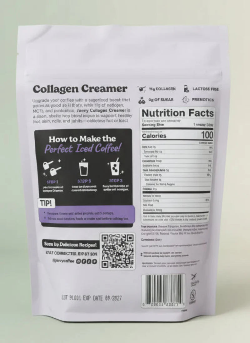 Javvy Coffee  Collagen Creamer Sweet Cream 9.3 oz 263 g