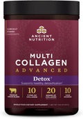 Ancient Nutrition Multi Collagen Protein Powder Advanced Detox Unflavored 14.6oz 36 Servings