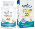 Nordic Naturals Ultimate Omega 2X Fish Oil - 60 Soft Gels, 2150mg Omega-3s, High-Potency EPA & DHA, Wild-Caught, Lemon Flavor