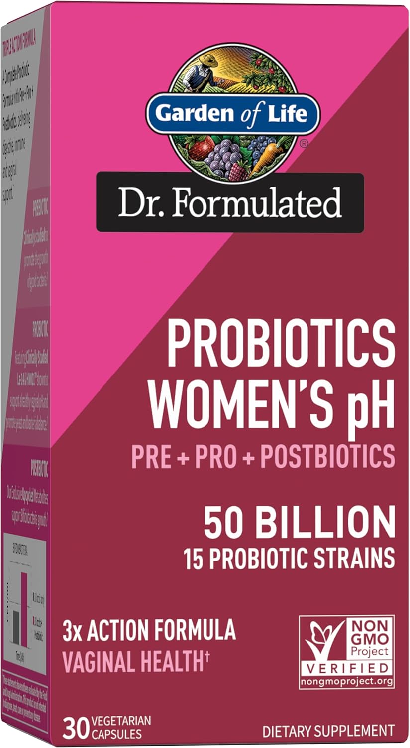 Garden of Life Dr. Formulated  Women's pH Vegan 30 Capsules