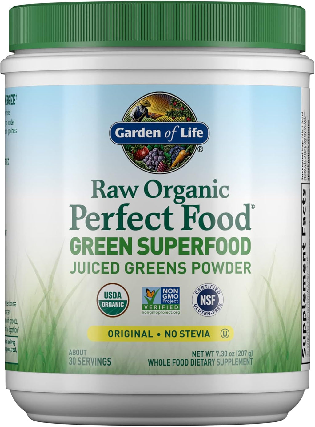 Garden of Life Raw  Perfect Food Juiced Greens Powder 7.29 oz 207 g