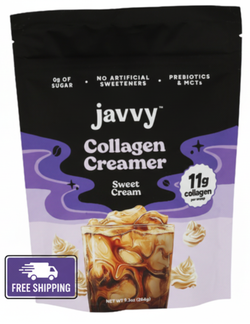 Javvy Coffee  Collagen Creamer Sweet Cream 9.3 oz 263 g