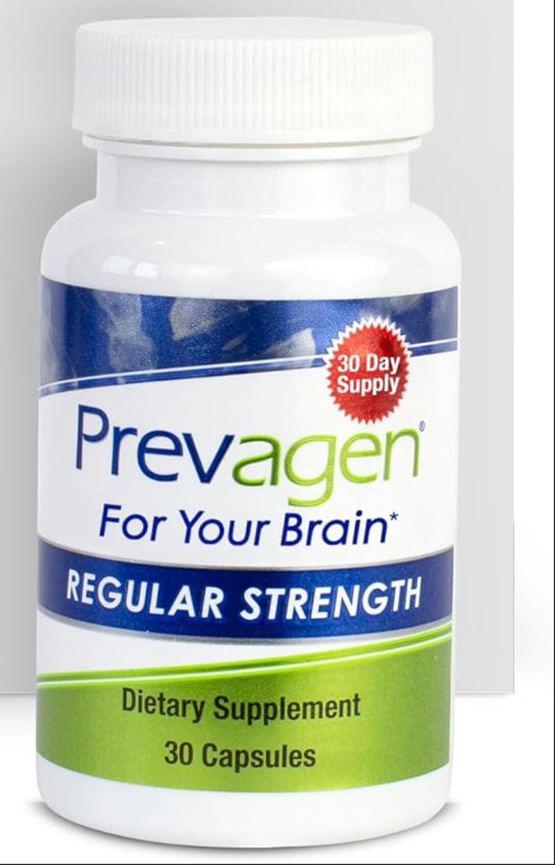 Prevagen Regular Strength – 30 Capsules (1 Month Supply) | Memory Support Supplement with 10mg Apoaequorin and Vitamin D3