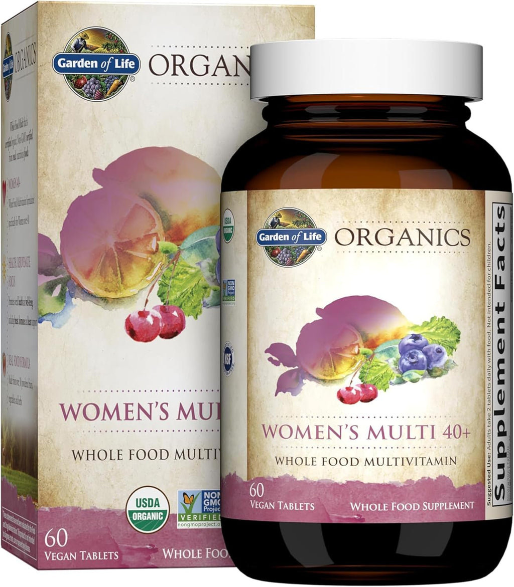 Garden of Life mykind Organics Women’s Multi 40+ Vegan 60 Tablets