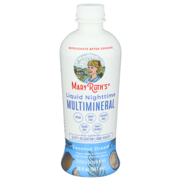 MaryRuth Organics Liquid Nighttime Multimineral Coconut Dream 30 oz