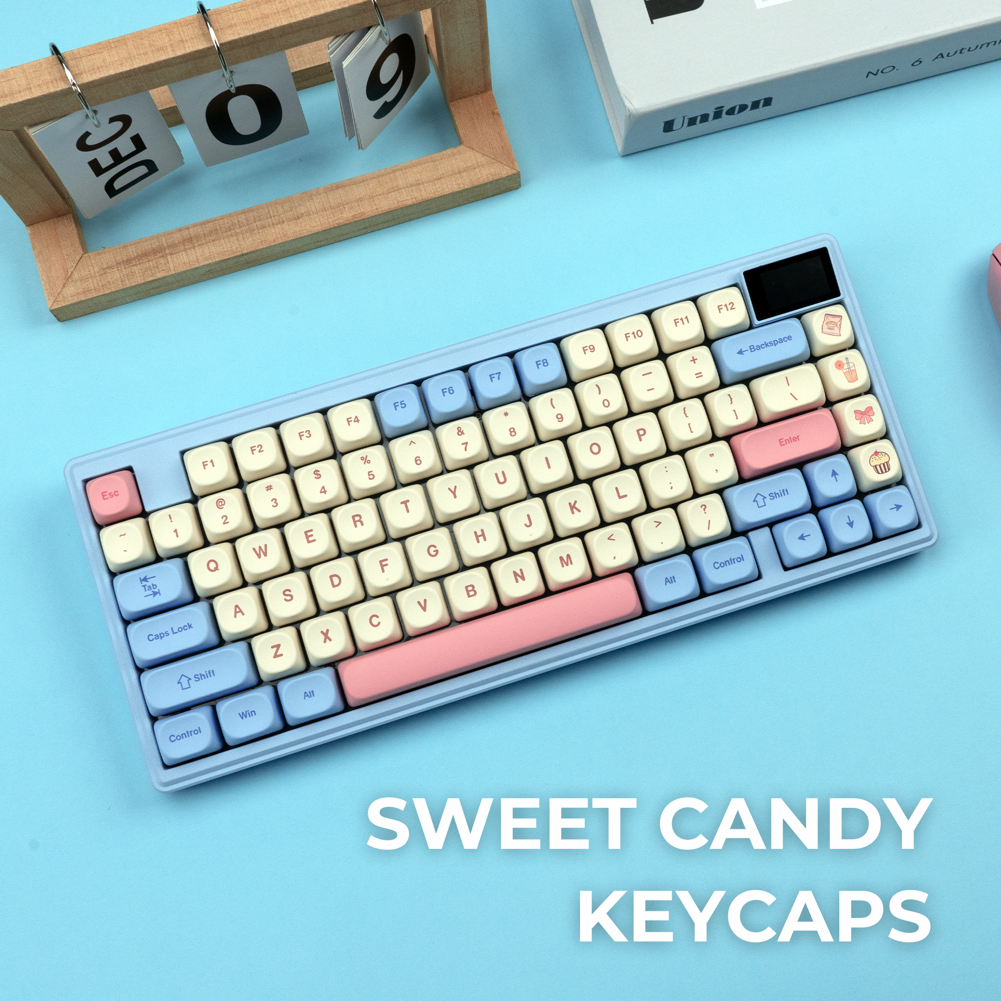 XVX    Rainbow candy  MOA Profile Dye-Sub PBT Keycap Set 143-Key