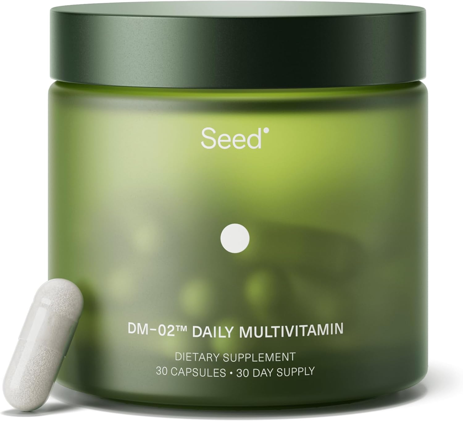Seed DM-02 Daily Multivitamin, 30 Capsules – 100% DV Essential Vitamins & Minerals for Men & Women, Vegan Nutrient Support for Immune, Bone, and Skin Health