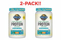 Garden of Life Raw Organic Protein Plant Based Unflavored 19.75 oz 2Pack! 39.5 oz Total