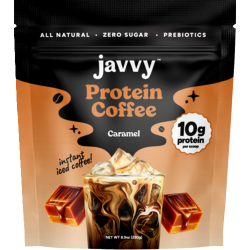 Javvy Protein  Coffee Caramel  8.9oz