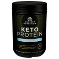 Ancient Nutrition Keto Protein Powder, Vanilla Flavor, 18g Protein, 19 oz (17 Servings)
