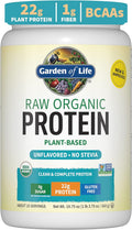 Garden of Life Raw Organic Protein  Plant Based Unflavored 19.75 oz 1.23 lbs