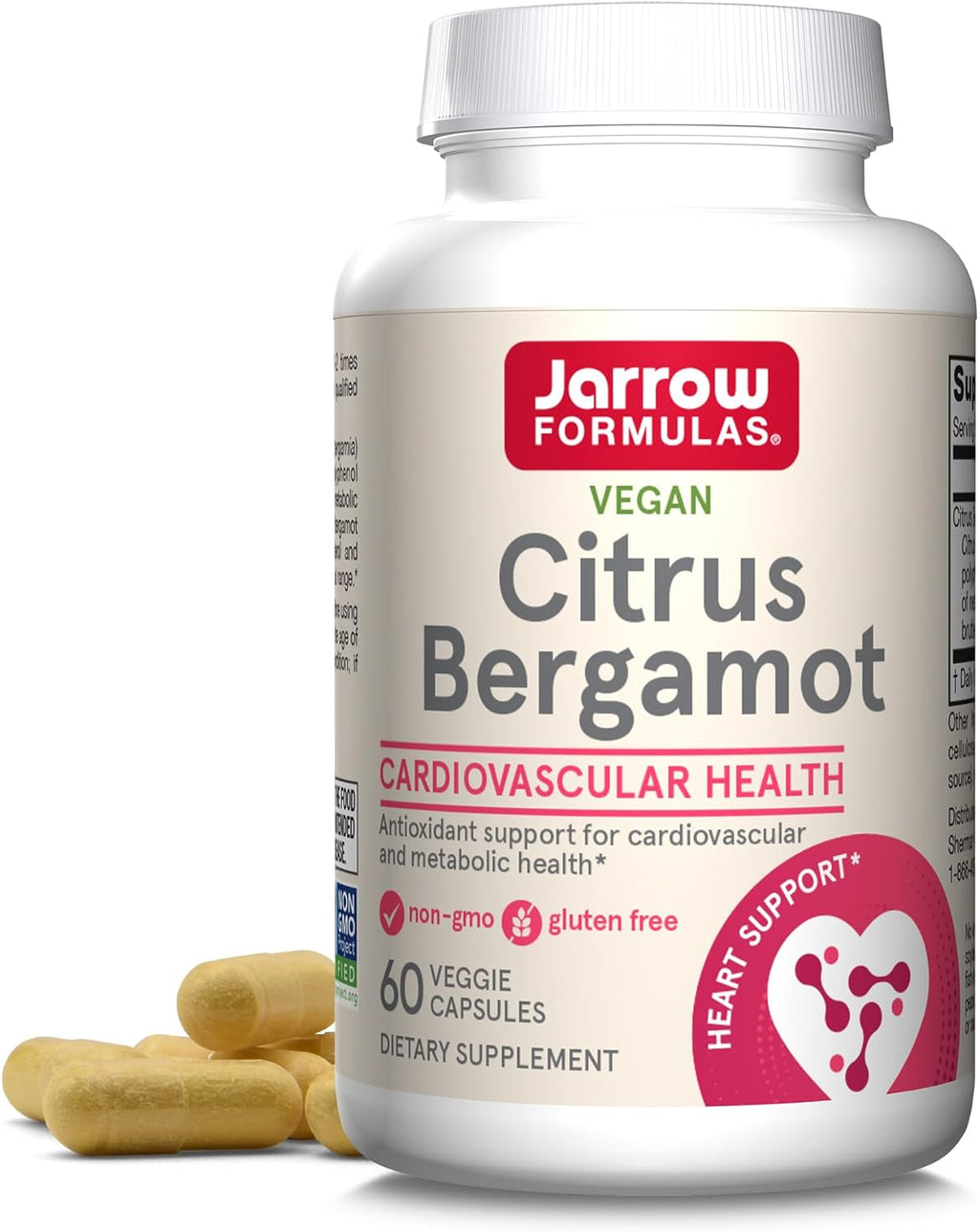Jarrow Formulas Citrus Bergamot  60 Veggie capsules