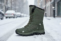 Women’s High-Top Winter Snow Boots – Fleece Lined Waterproof Cotton Boots