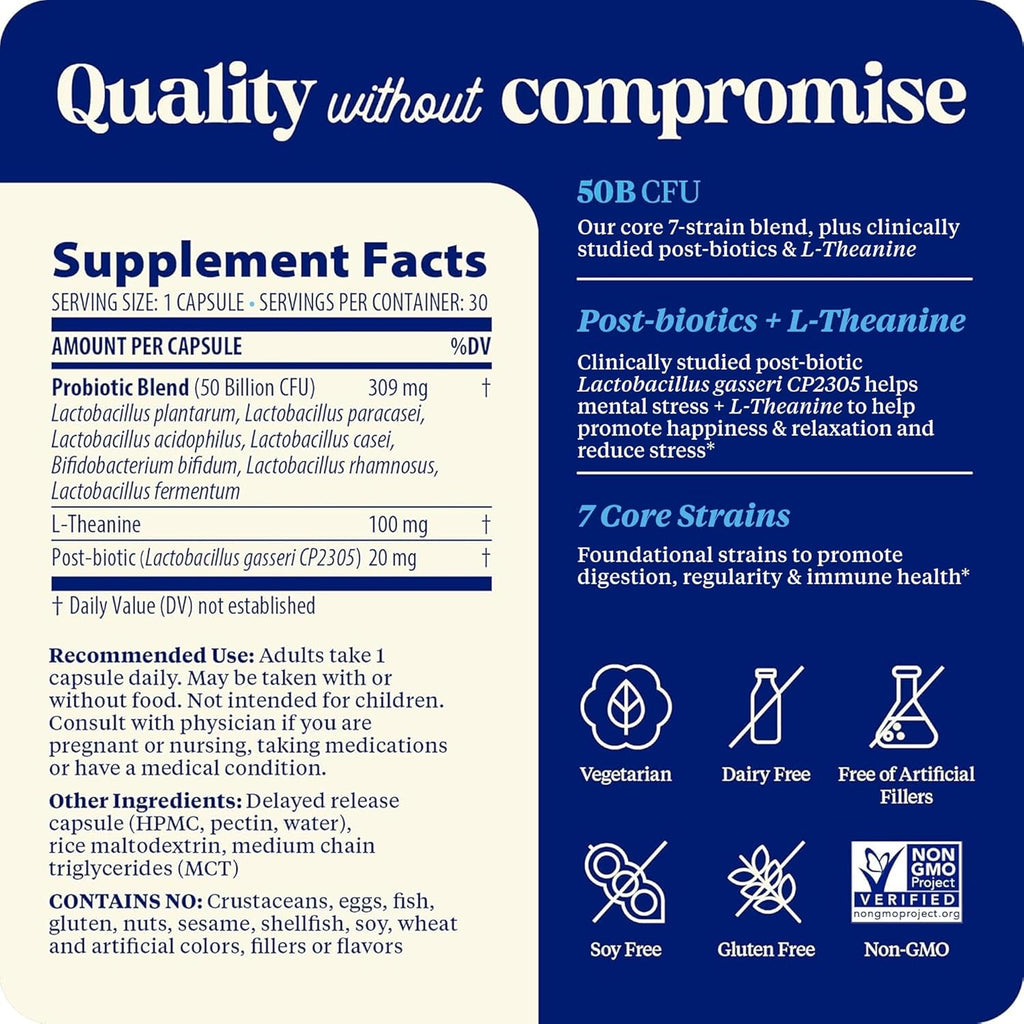 Enzymedica SubCulture Probiotics  Mood 30 Veggie Capsules
