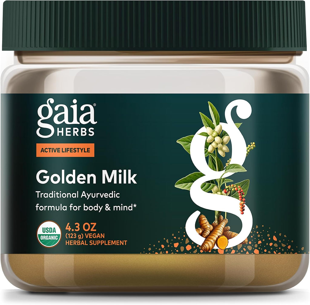 Gaia Herbs Golden Milk 4.3 oz