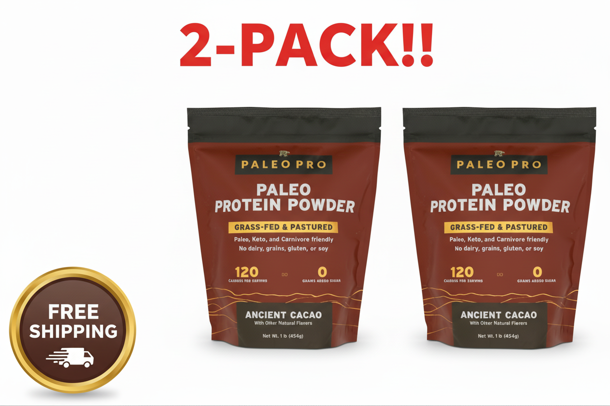 Paleo Pro Ancient  Protein Cacao 1 lb 2Pack! 2lb Total