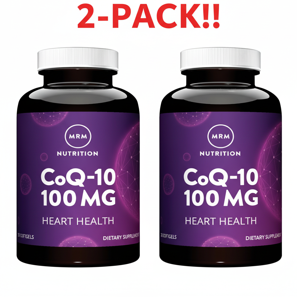 MRM CoQ-10  100 MG 120 Soft-gels 2Pack! 240 Soft-gels Total