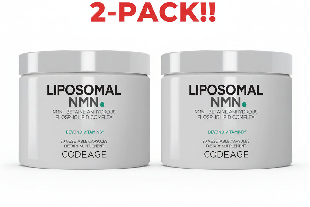 Codeage Liposomal NMN  Supplement Unflavored  30 Capsules 2Pack! 60 Capsules Total