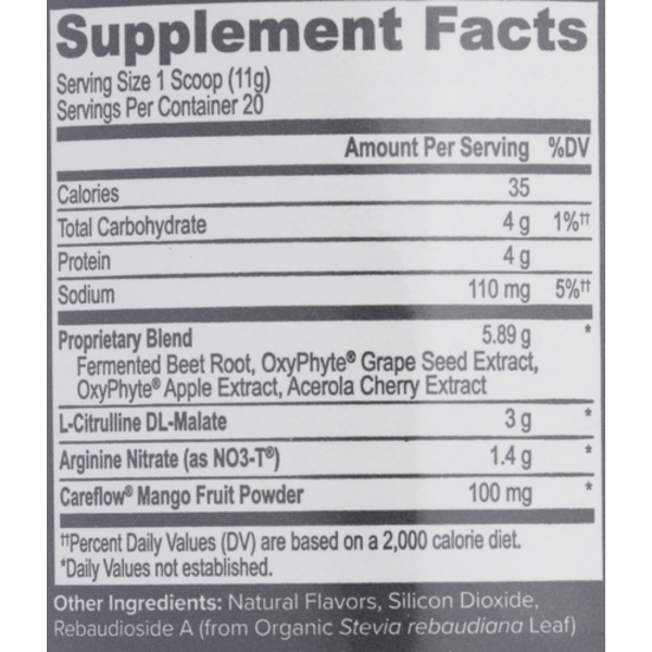 Onnit Total Nitric Oxide Powder (2-Pack) | Performance & Pump | 40 Total Servings | Citrulline, Arginine & Beetroot