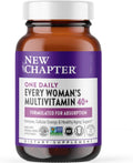 New Chapter Every Woman's One Daily 40+ Multivitamin | Fermented for Energy, Immune & Healthy Aging Support | 72 Tablets