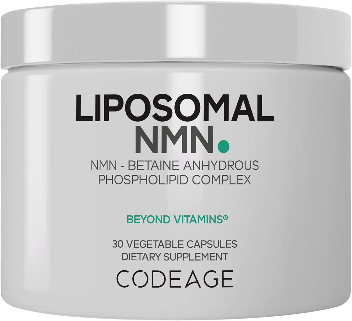Codeage Liposomal NMN  Supplement Unflavored  30 Capsules