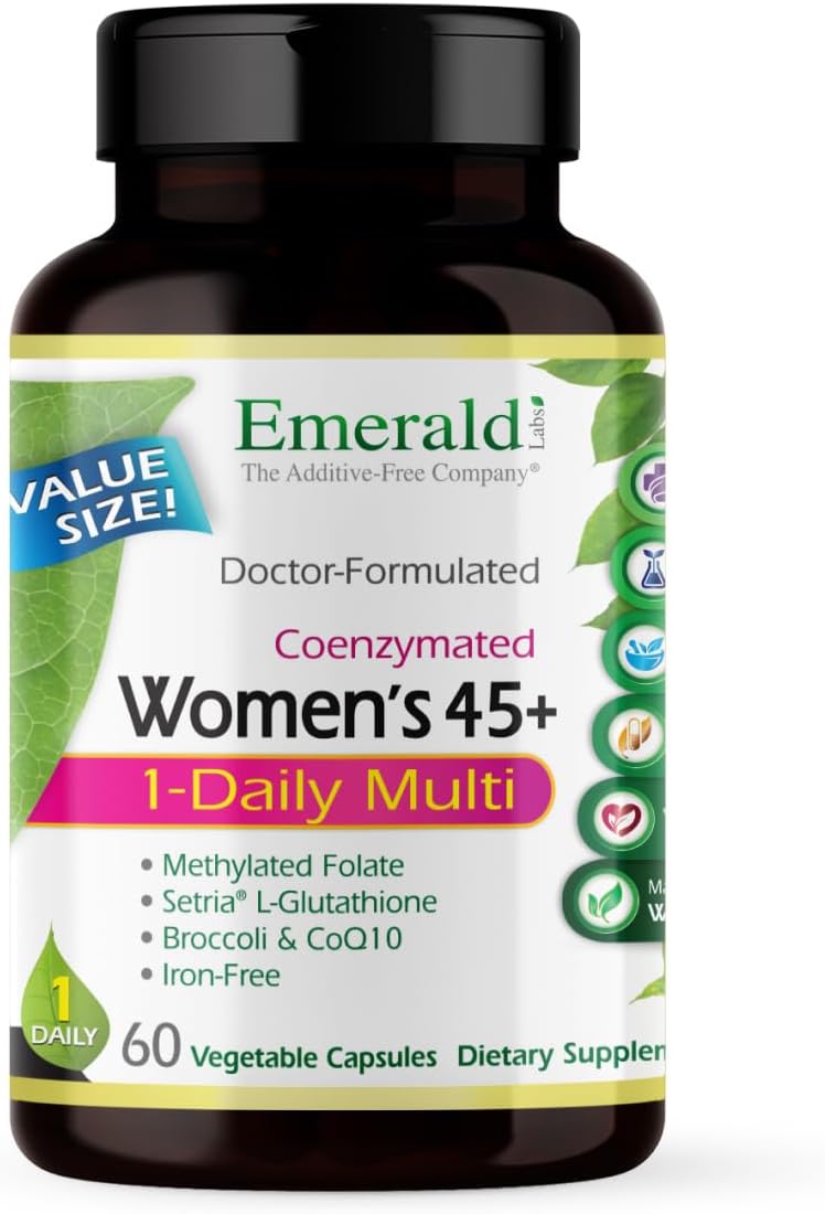 Emerald Labs Women's 45+ 60 Vegetable Capsules