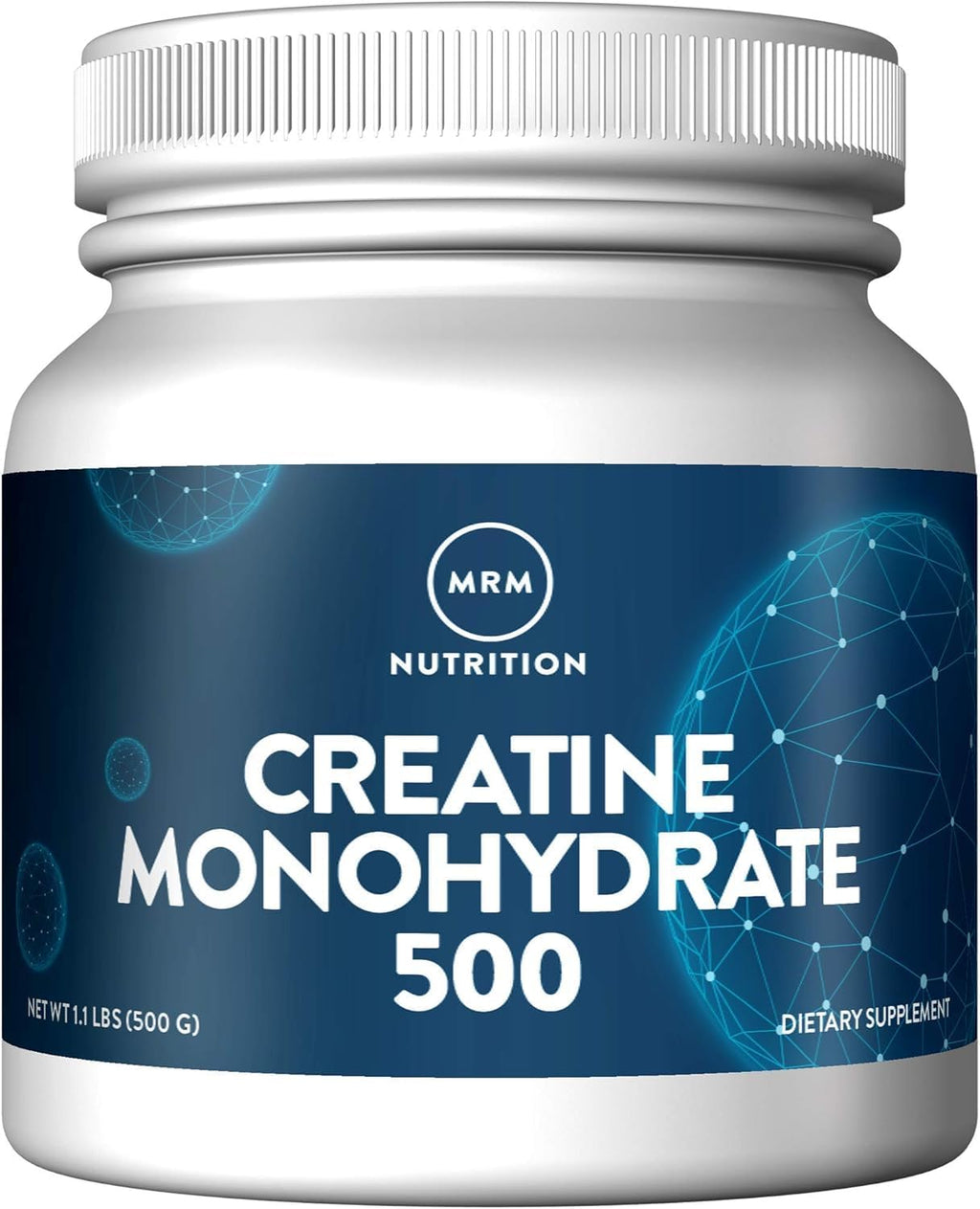 MRM Nutrition Creatine Monohydrate 500 Unflavored, 500g