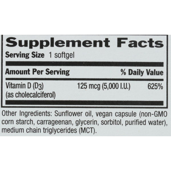Country Life Vegan D3 60ct  2Pack! 120 Softgels Total