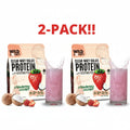 Wild society Clear Whey Isolate Protein + Electrolytes Strawberry Coconut 16oz 454g 2Pack! 320z Total